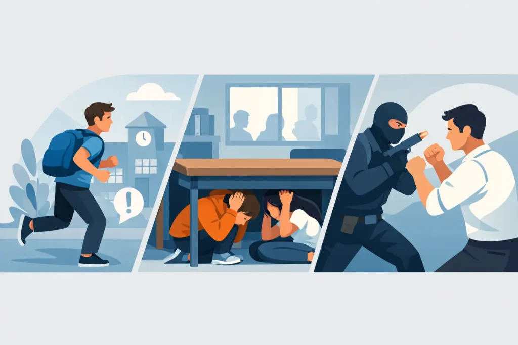 Run Hide Fight Training Video for Schools