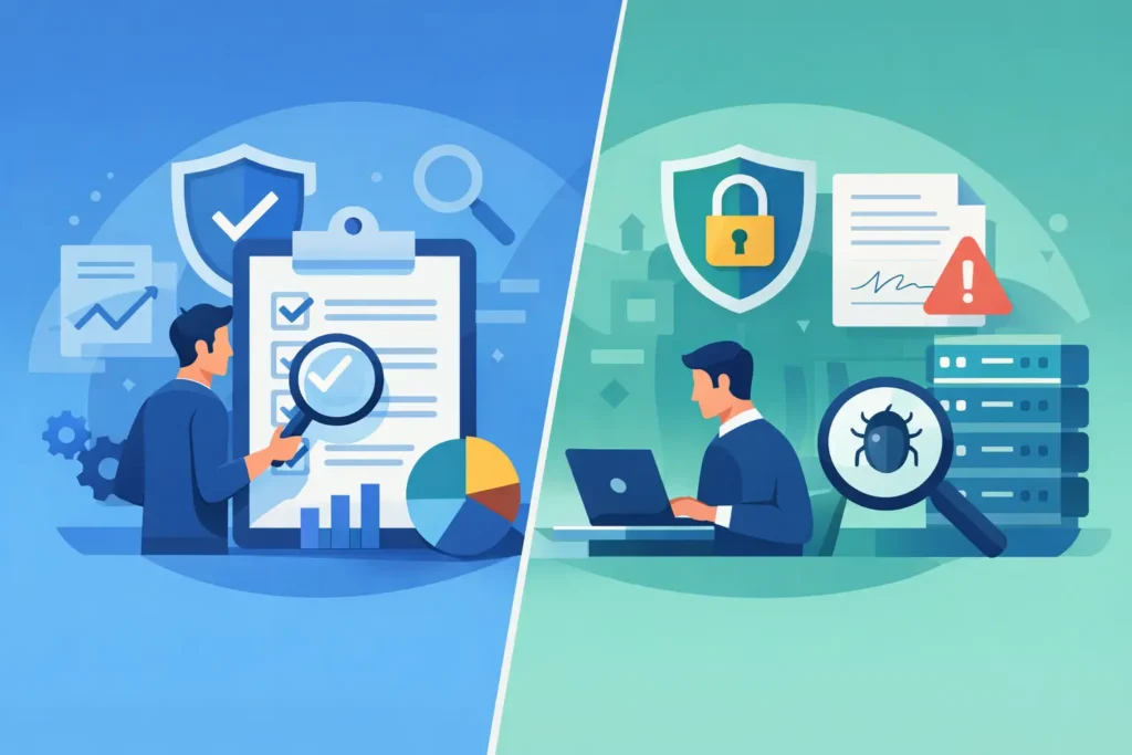 Security Assessment vs Security Audit