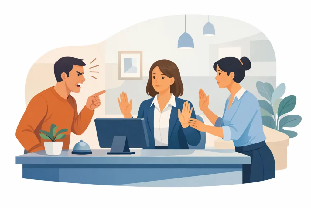 De Escalation Training for Front Desk Staff