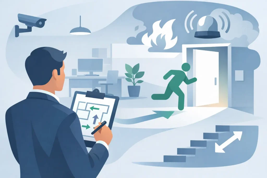 How to Evaluate Emergency Exit Routes at Work