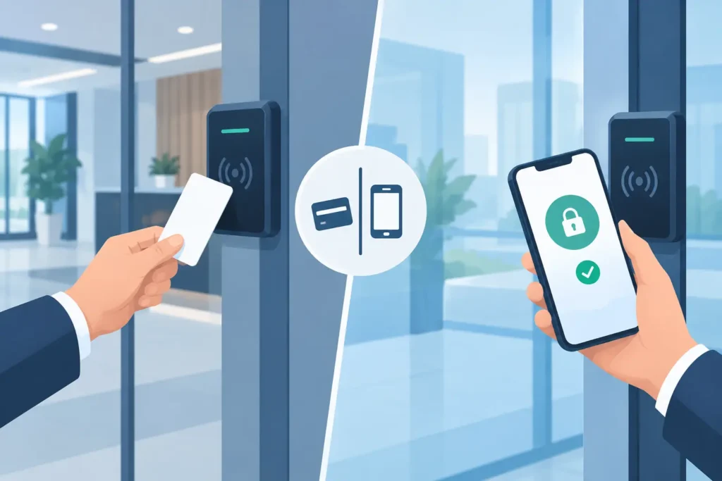 Keycards Versus Mobile Credentials for Facilities